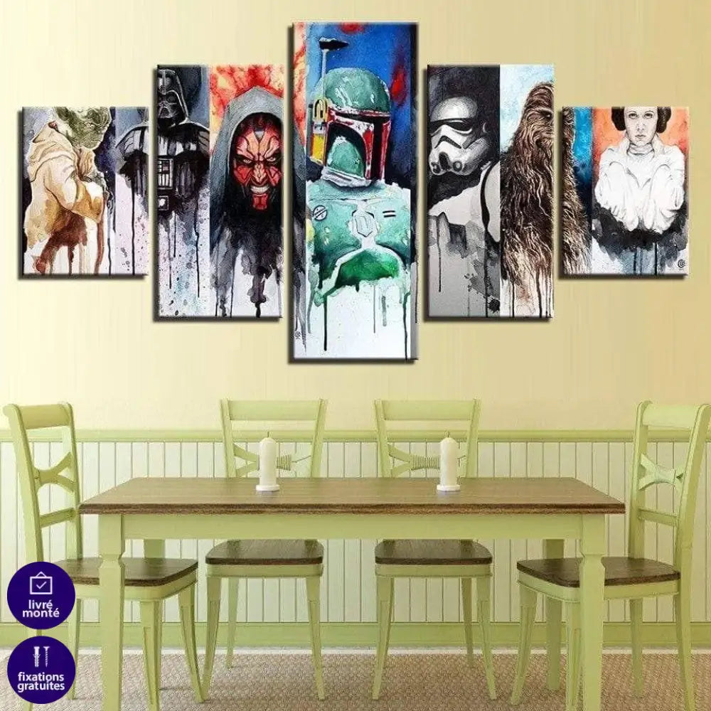 Tableau Star Wars Artiste - Montableaudeco