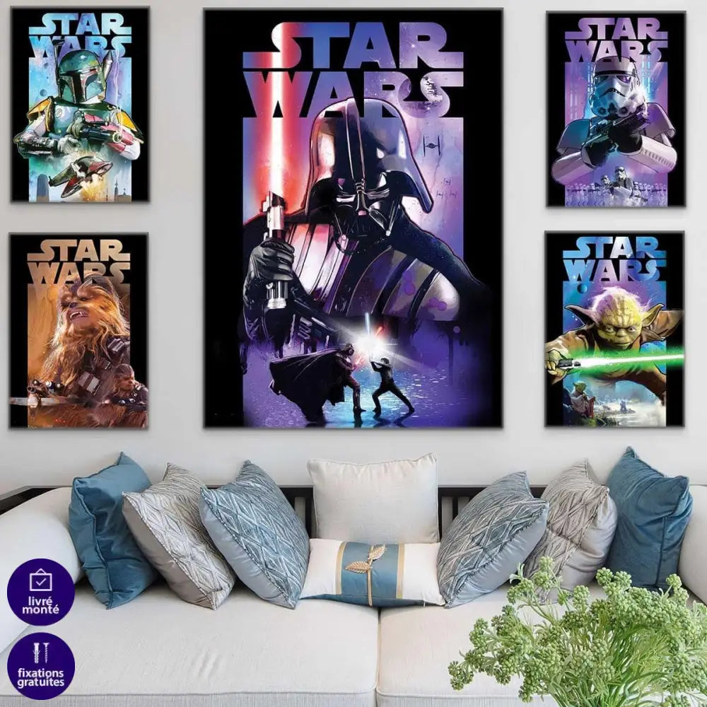 Tableau Star Wars Collection - Montableaudeco