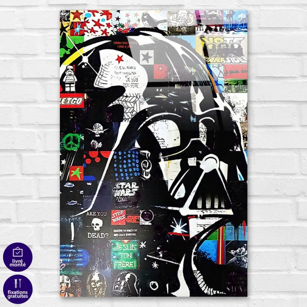 Tableau Star Wars Dark Vador Graf - Montableaudeco