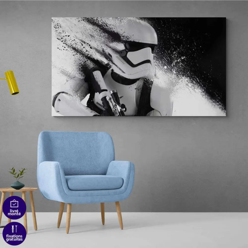 Tableau Star Wars Le Stormtrooper - Montableaudeco