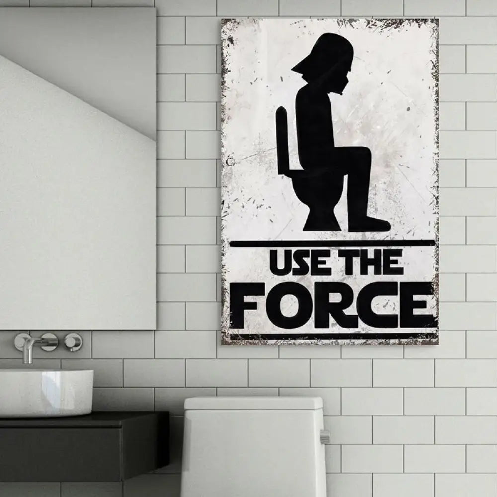 Tableau Star Wars Use The Force 40x60cm / Affiche sans cadre Tableau Star Wars