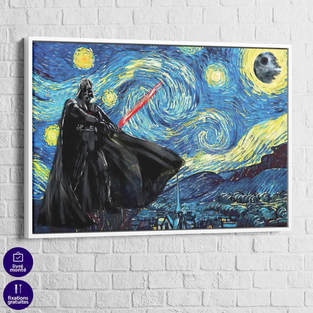 Tableau Star Wars Van Gogh Collection - Montableaudeco