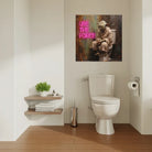 Street Art Star Wars Yoda fun et décalé pour salon moderne