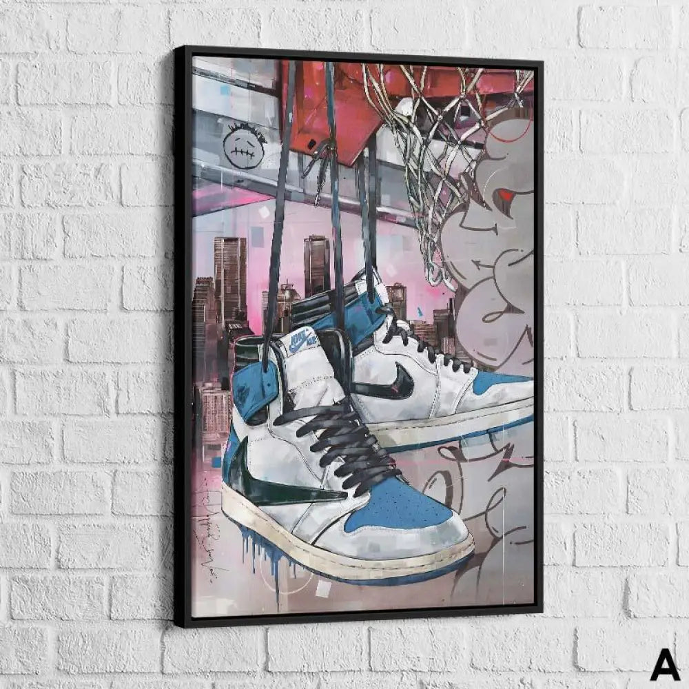 Tableau Street Art Air Basket Collection - Montableaudeco