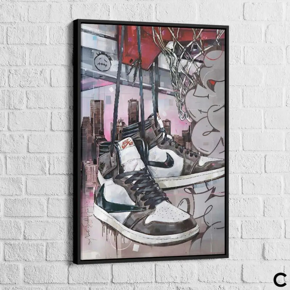 Tableau Street Art Air Basket Collection - Montableaudeco