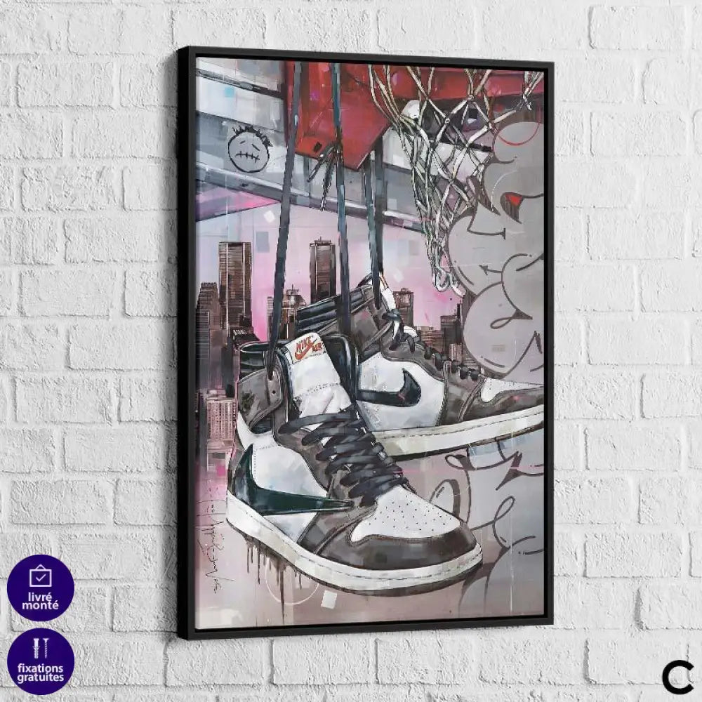 Tableau Street Art Air Basket Collection - Montableaudeco