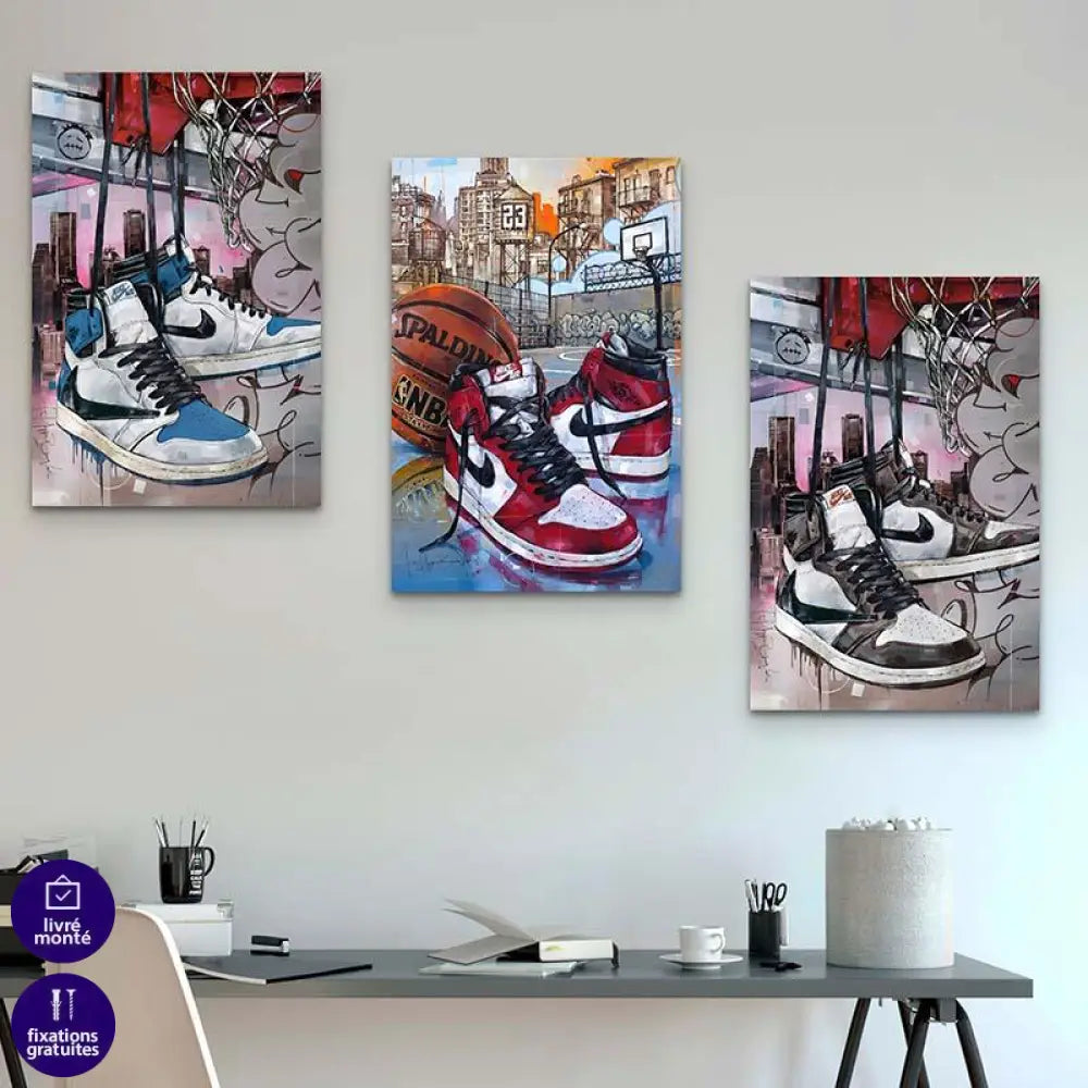 Tableau Street Art Air Basket Collection - Montableaudeco