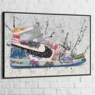 Tableau StrTableau Street Art | AIr Jordan Dior | Profitez des Promos -20% ceet Art Air Dior King - Montableaudeco