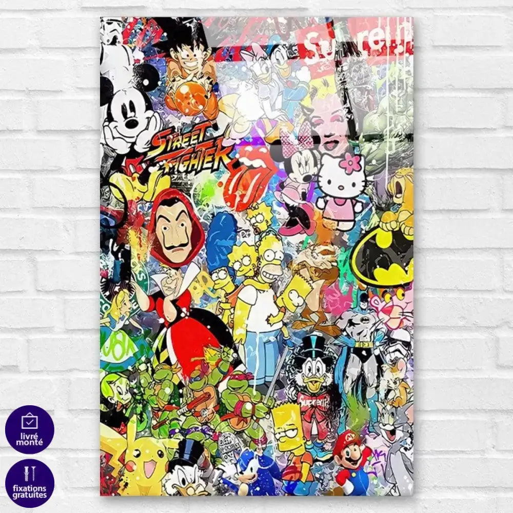 Tableau Street Art Culture 80 - Montableaudeco