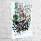 Tableau Street Art | Étreinte Urbaine | Promos -20% Livraison Gratuite e