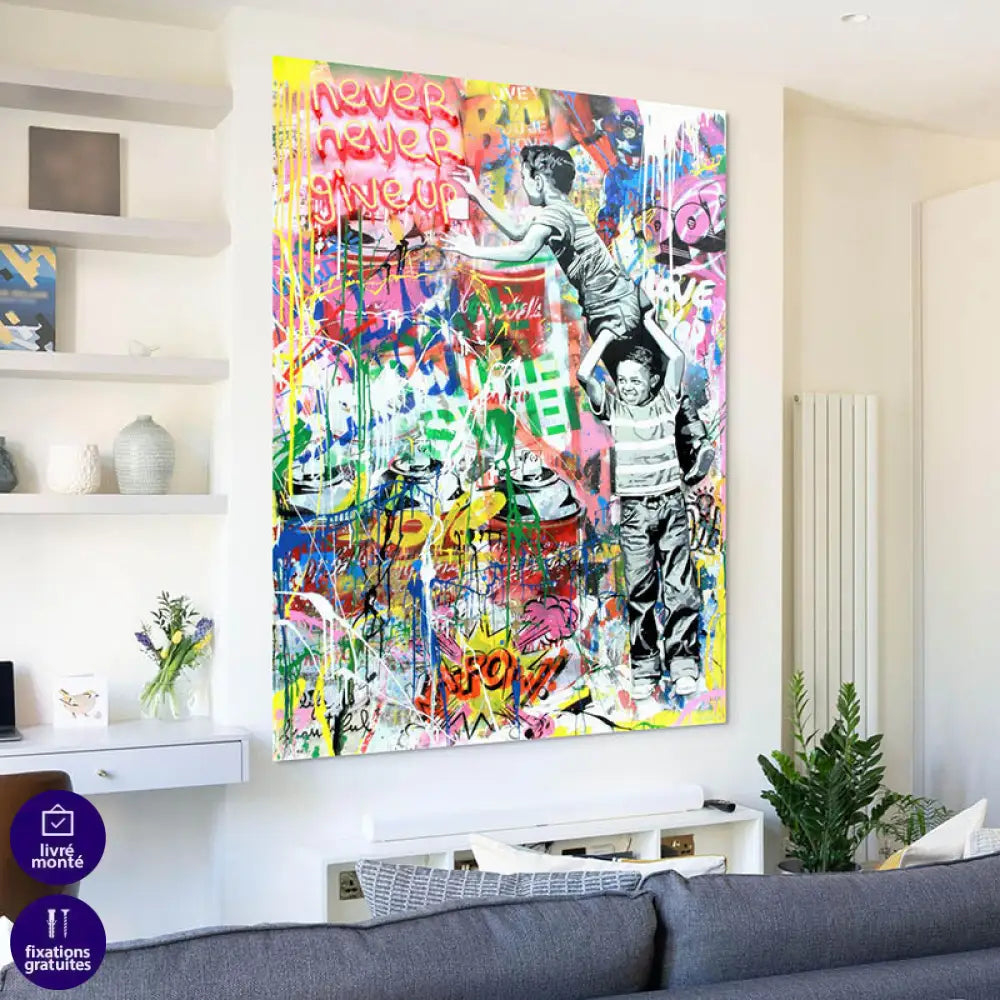 Tableau Street Art Graffiti d’Espoir 2