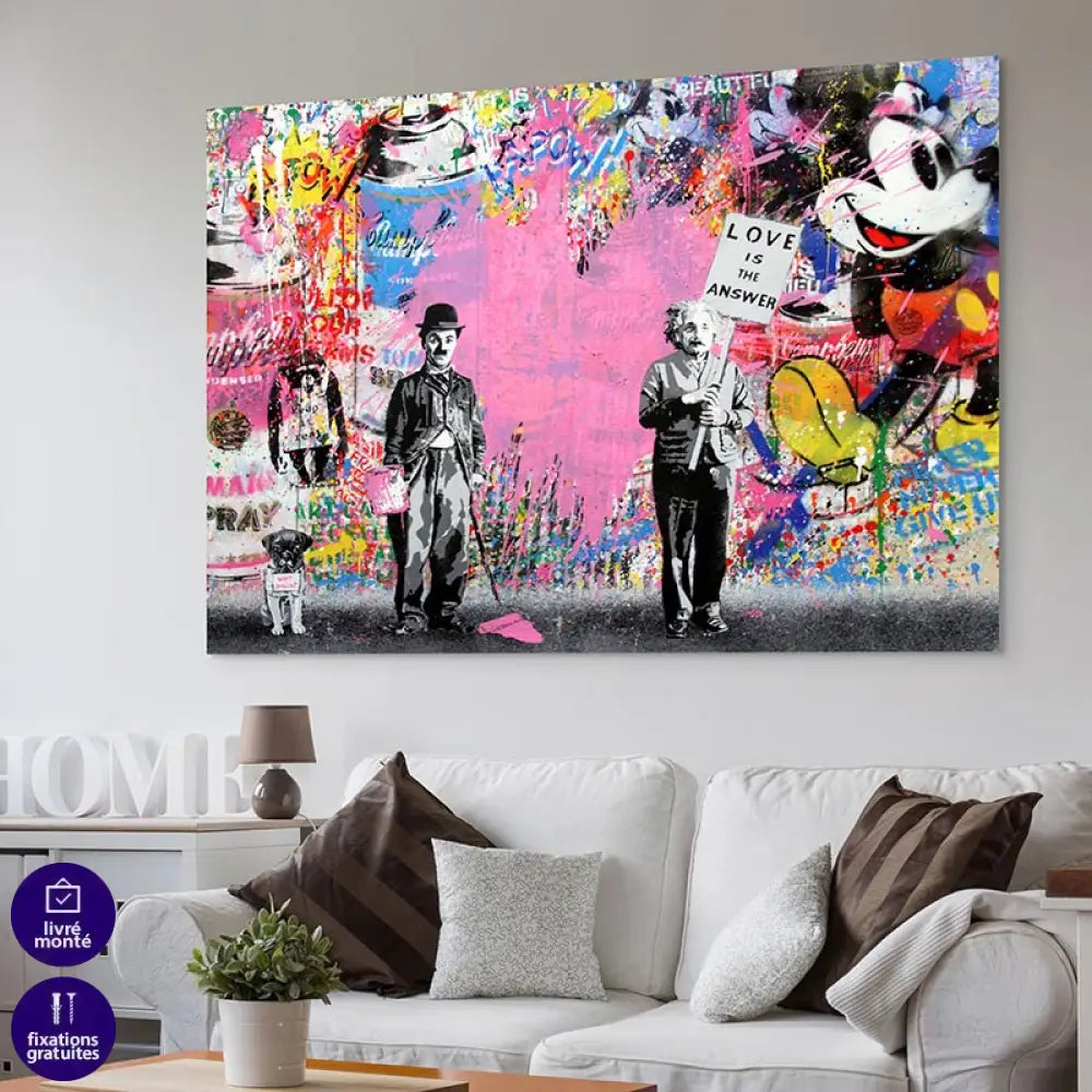 Tableau Street Art Graffiti Dreams 3