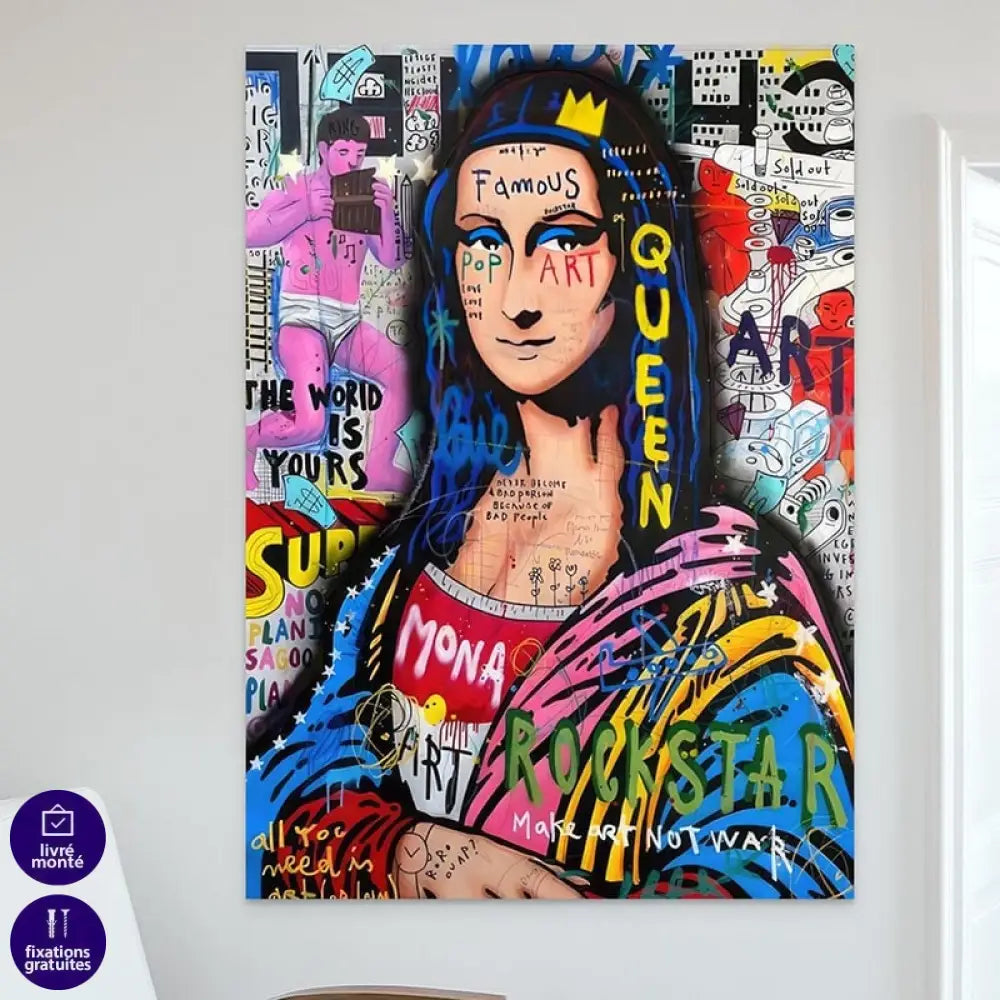 Tableau Street Art | Offre De Bienvenue  -25% Livraison Offerte b