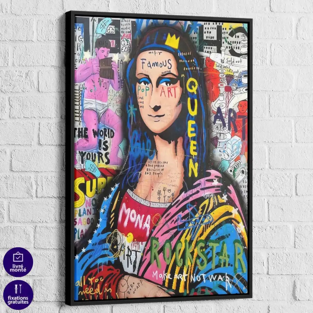 Tableau Street Art | Offre De Bienvenue  -25% Livraison Offerte c