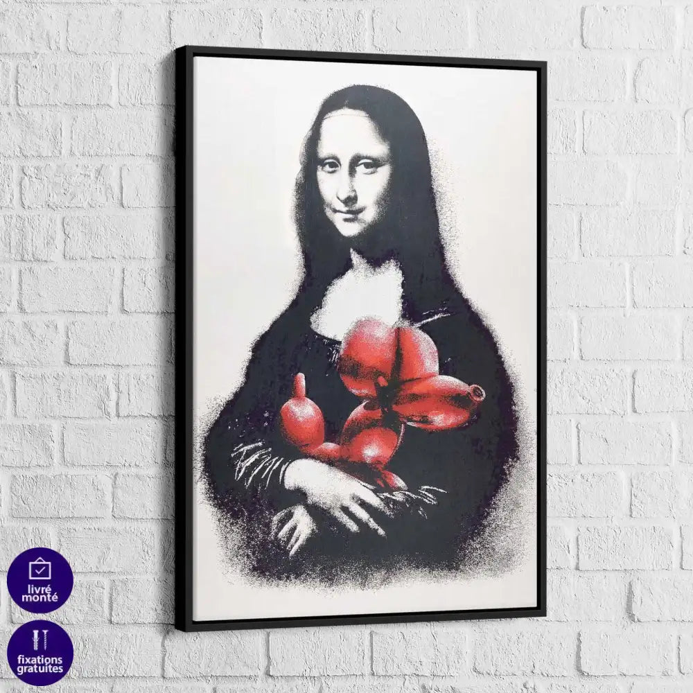 Tableau Street Art La Joconde Supreme - Montableaudeco