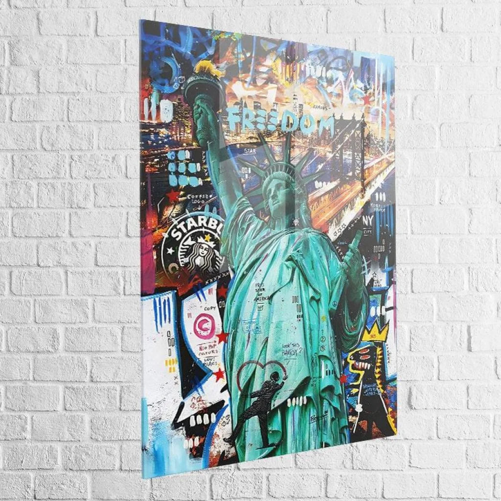 DECLINA, Tableau Toile Imprimée, Tableau Décoratif New York City 120x50 Cm 89582644