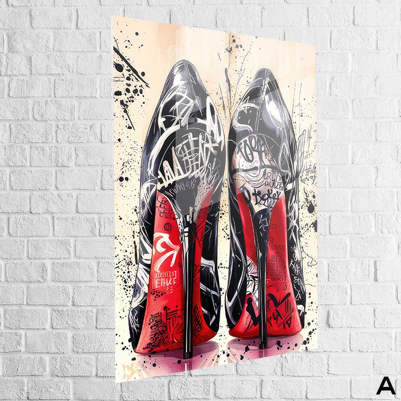 Tableau Street Art Louboutin | Profitez des Promos & Livraison Offerte