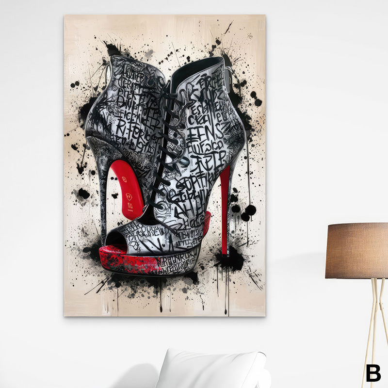 Tableau Street Art Louboutin | Profitez des Promos & Livraison Offerte