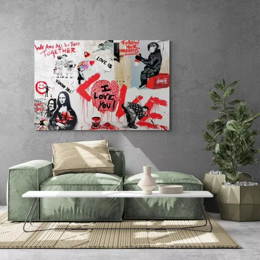 Tableau Street Art | La Déco à Prix Grossiste – Montableaudeco, image size:1000x1000