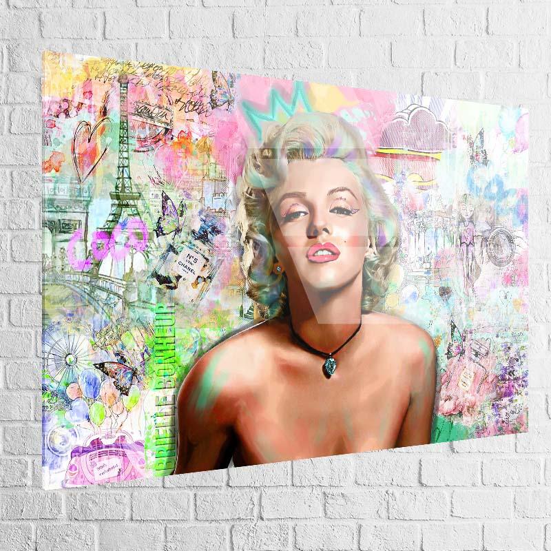 Tableau Street Art Marylin Monroe - Montableaudeco