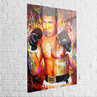 Tableau Street Art Mohamed Ali Graffiti - Montableaudeco