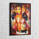 Tableau Street Art Mohamed Ali Graffiti - Montableaudeco