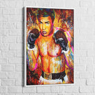 Tableau Street Art Mohamed Ali Graffiti - Montableaudeco