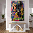 Tableau Street Art Mosaïque Pop Culture 40x60cm / Toile tendue sur châssis Tableau Street art