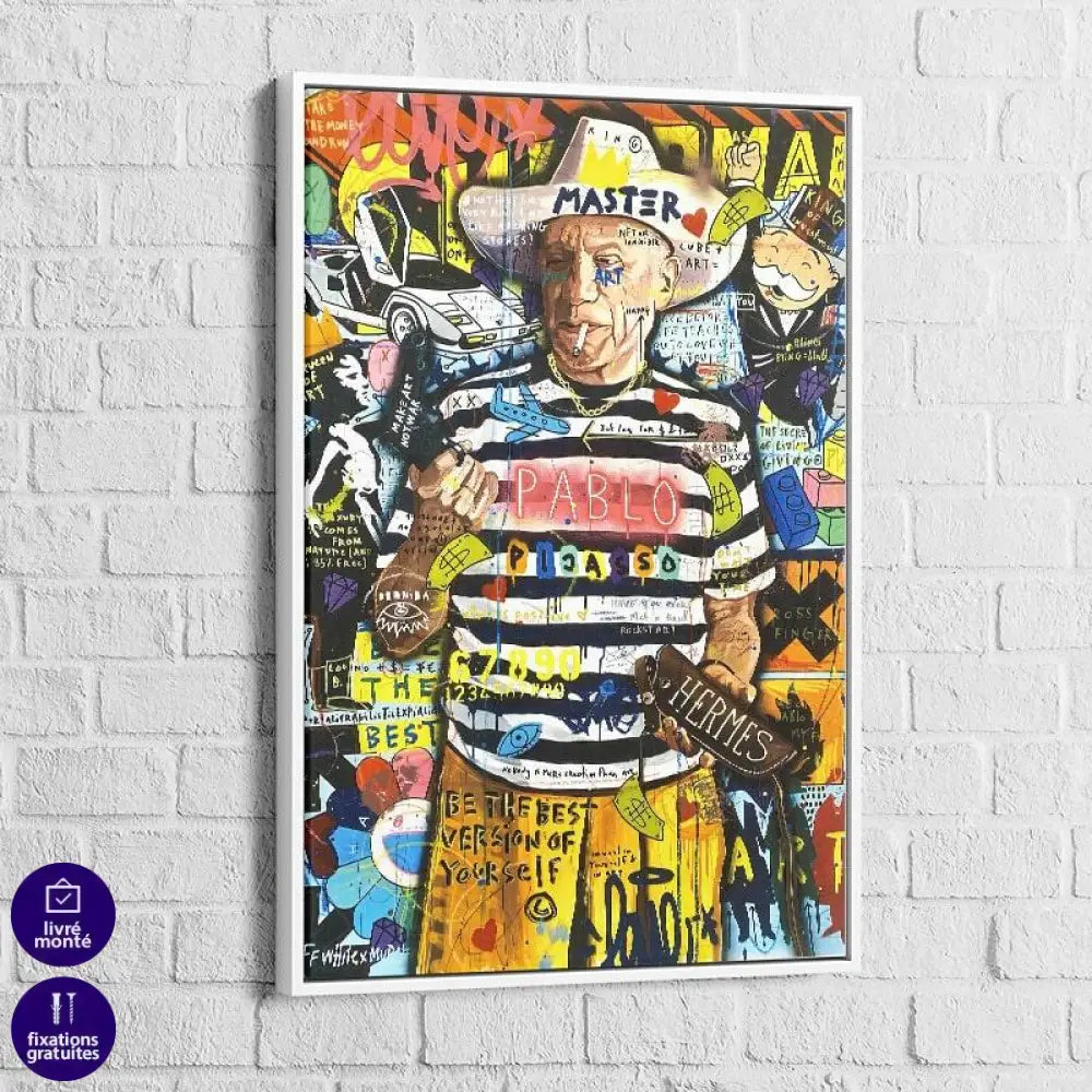 Tableau Street Art Pablo Picasso - Montableaudeco