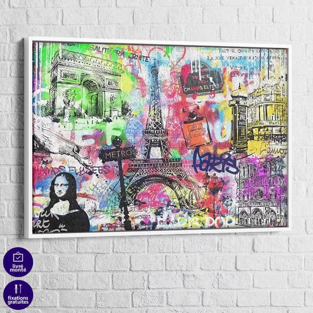 Tableau Street Art Paris - Montableaudeco