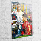 Tableau Street Art Ronaldo CR7 - Montableaudeco