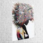 Tableau Street Art Silhouette en Couleur 40x60cm / Plexiglas Tableau Street Art
