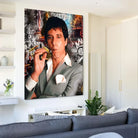 art urbain Tony Montana style graffiti