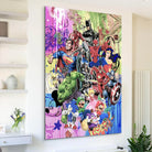 Tableau Street Art Urban Pop Icons Tableau Street Art