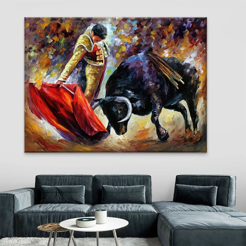 Tableau Taureau La Chorégraphie du Destin b
