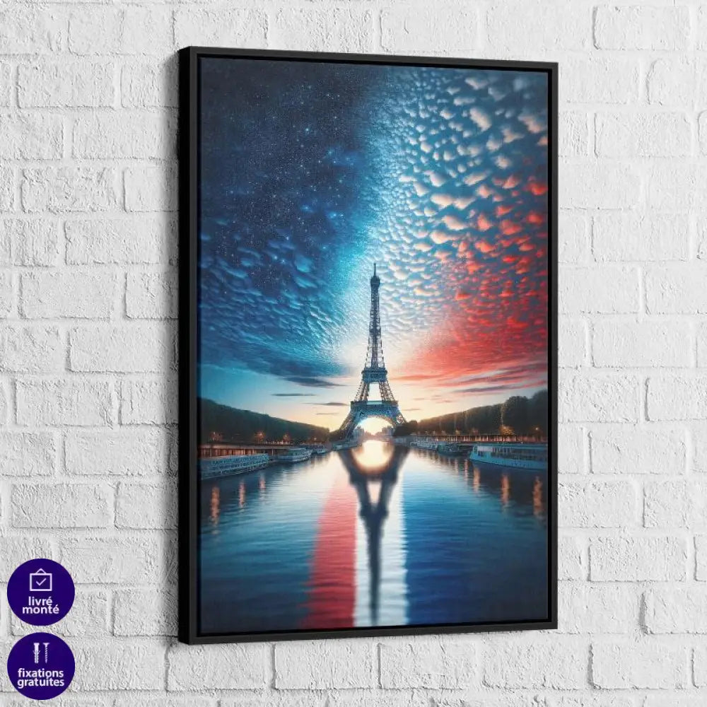 Tableau Tour Eiffel France - Montableaudeco