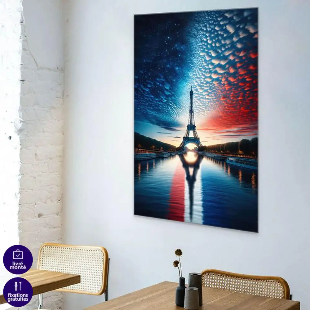 Tableau Tour Eiffel France - Montableaudeco