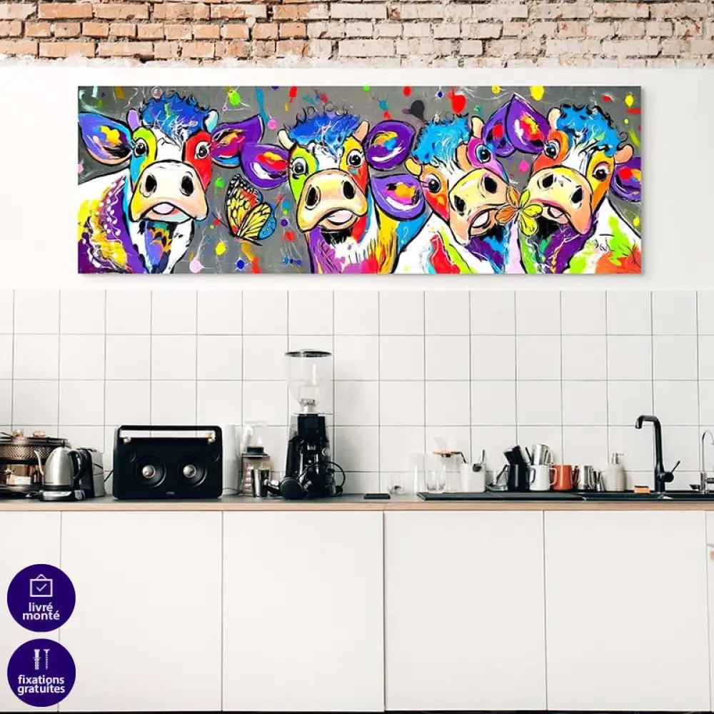 Tableau Vache droles Montableaudeco