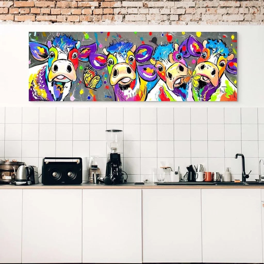 Tableau Vache droles Montableaudeco