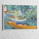 Tableau Van Gogh bord de l'oise C