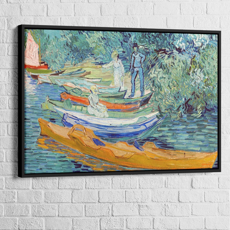 Tableau Van Gogh bord de l'oise B