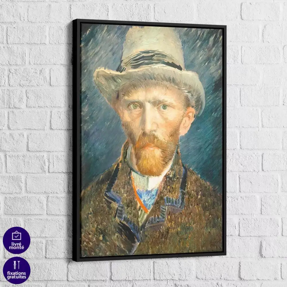Tableau Vincent Van Gogh Portrait - Montableaudeco