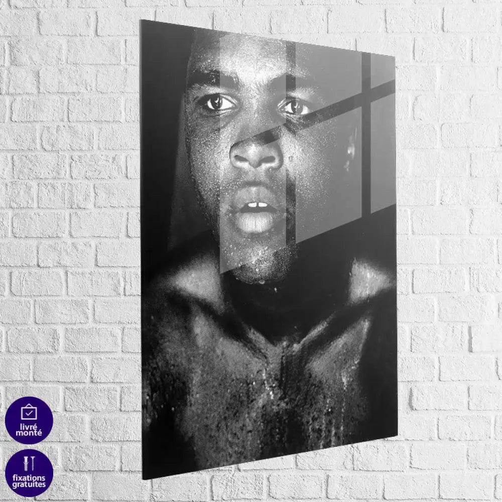 Tableau Vintage Mohamed Ali 1970 - Montableaudeco