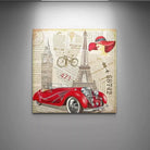 Tableau Vintage Ville Collection - Montableaudeco