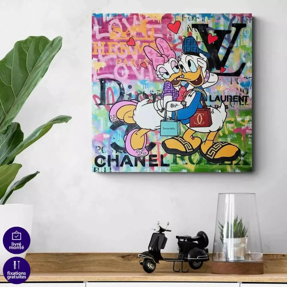 Tableau Walt Disney Fashion - Montableaudeco