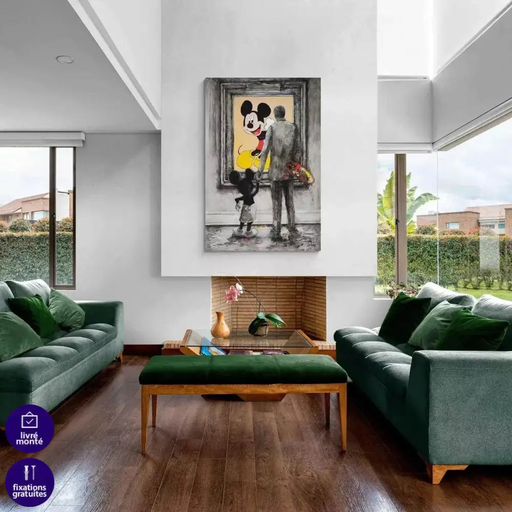 Tableau Walt Disney Le Créateur - Montableaudeco