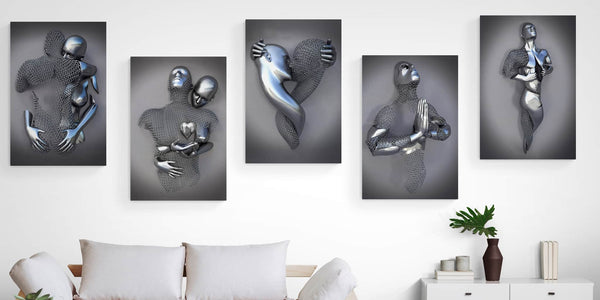 Tableau amour 3d