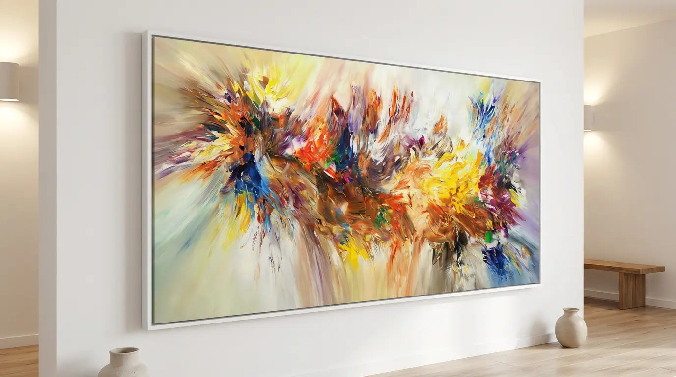 farverig vægkunst fra Montableaudeco