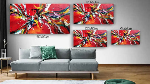 Abstract Canvas Art Vision