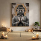 tableau bouddha méditation art contemporain